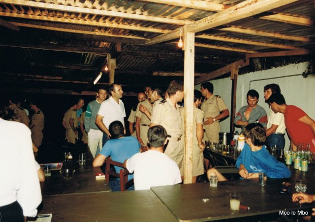 Equipage WI à Bangui 1986